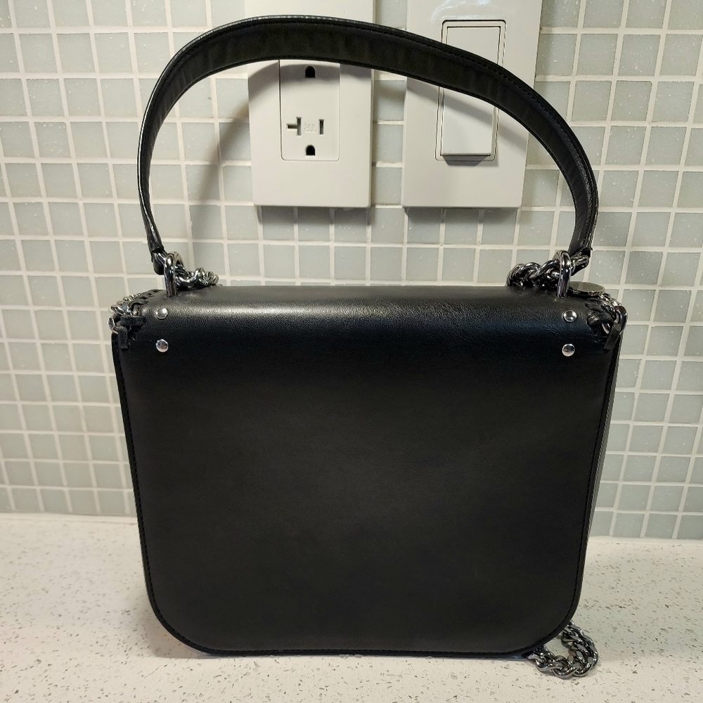AUTH! Stella McCartney Falabella Chain Bag with Floral Embroidery - Picture 8 of 16